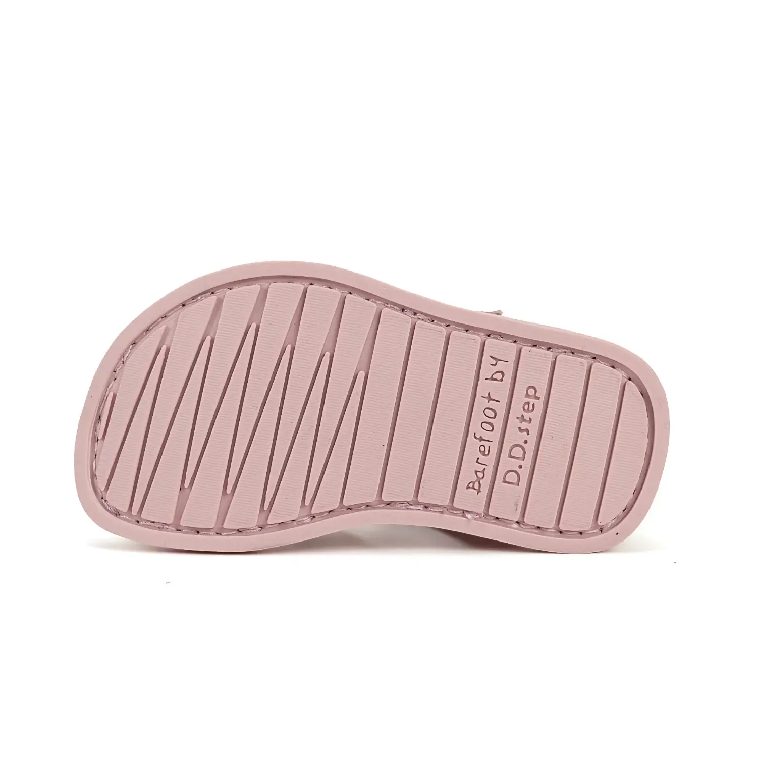Sandały skórzane barefoot G076-51971 Pink - obrazek 6