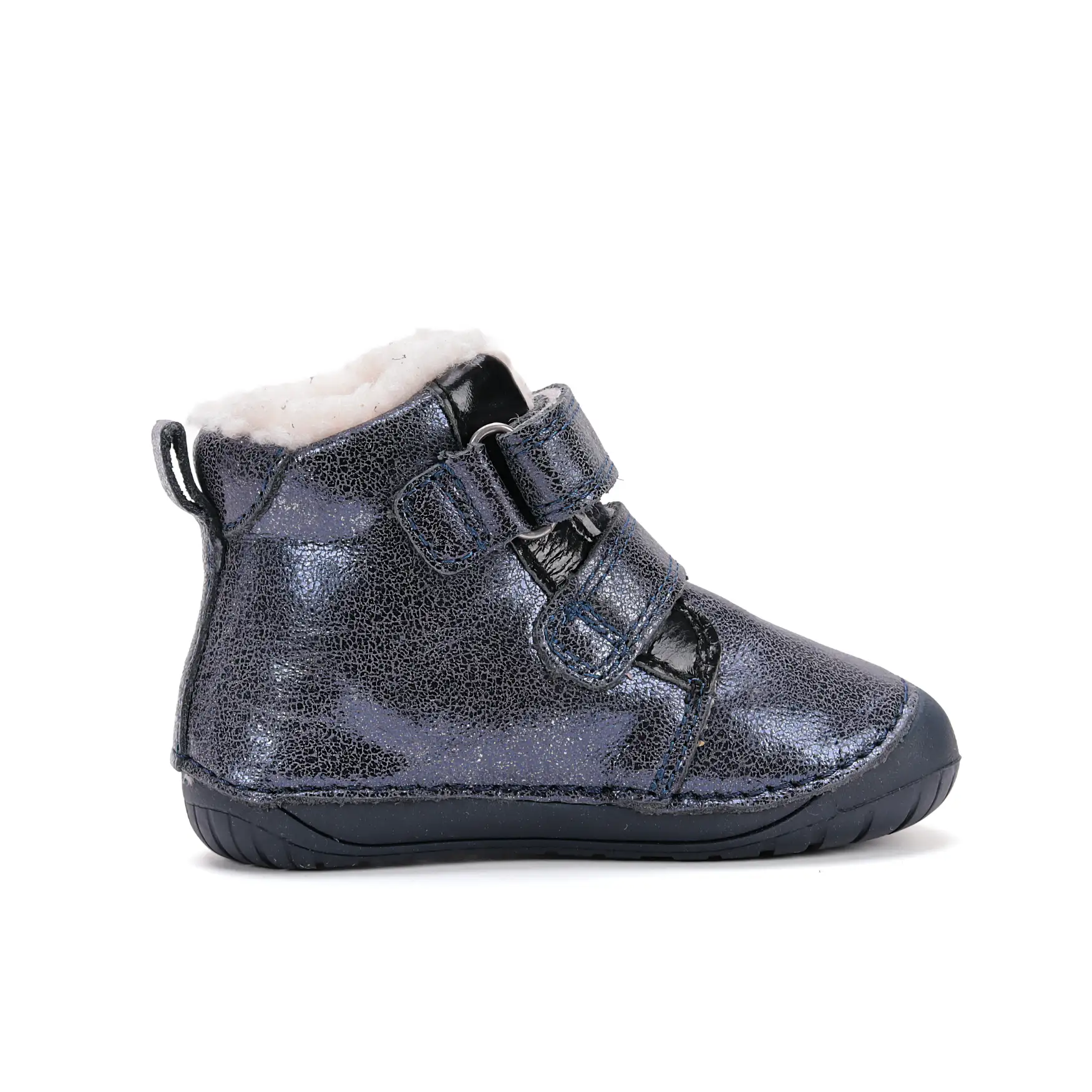 Zimowe trzewiki dziecięce W070-52624 Royal Blue - obrazek 5